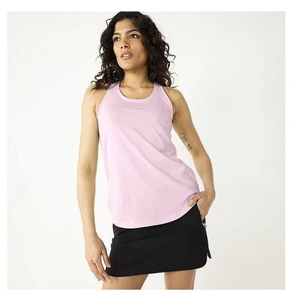 Tek Gear Soft Pink Racerback Tank Top - Picture 1 of 6